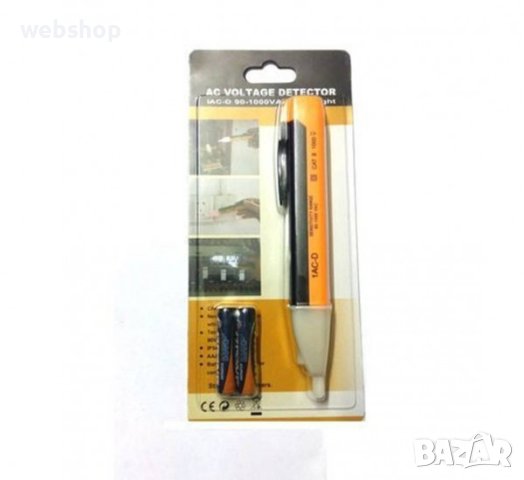Безконтактен Детектор на напрежение 1AC-D, NCV, 90-1000VAC, снимка 2 - Други инструменти - 41452314