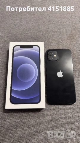 Iphone 12, 128GB - Черен, снимка 4 - Apple iPhone - 53442849
