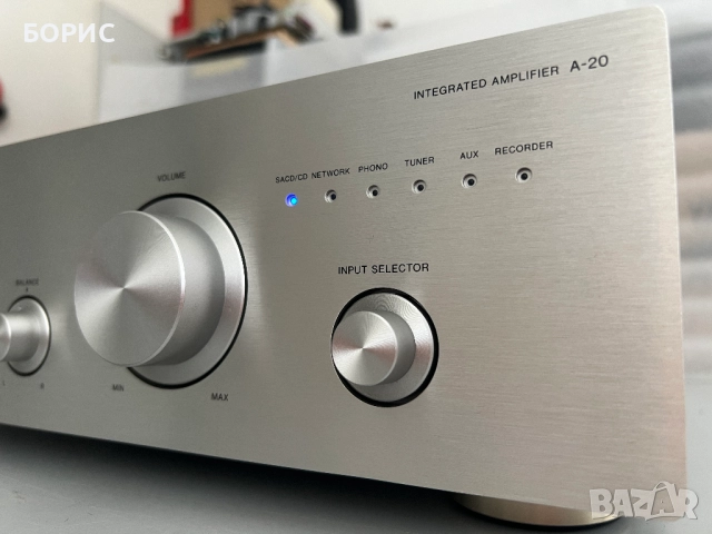 Усилвател PIONEER A-20 (A-20-S), снимка 3 - Ресийвъри, усилватели, смесителни пултове - 52642270