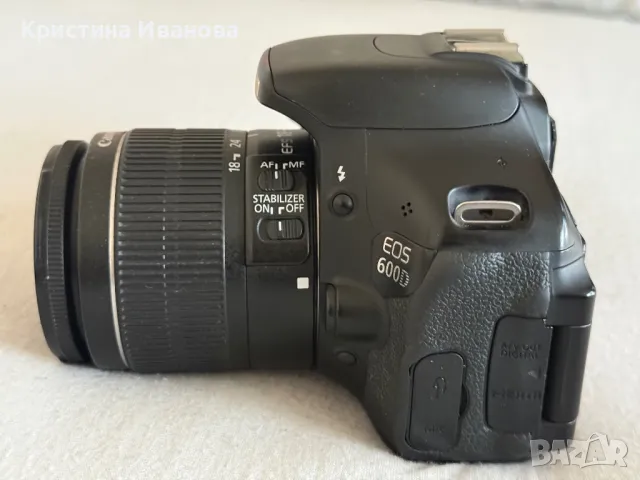 Фотоапарат Canon EOS 600D, снимка 3 - Фотоапарати - 49477847