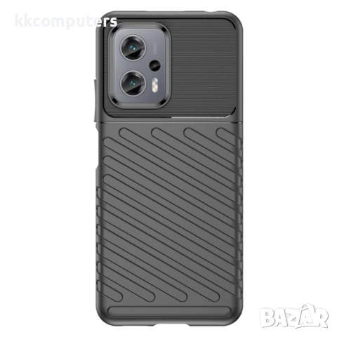 Xiaomi Poco X4 GT Удароустойчив Twill Texture Калъф и Протектор, снимка 4 - Калъфи, кейсове - 53212302