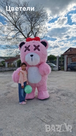 Бяло Мече, Лабубу, Стич , Лава Беър и Зайчето Рики - Плюшени костюми изненада, снимка 3 - Други - 52956886