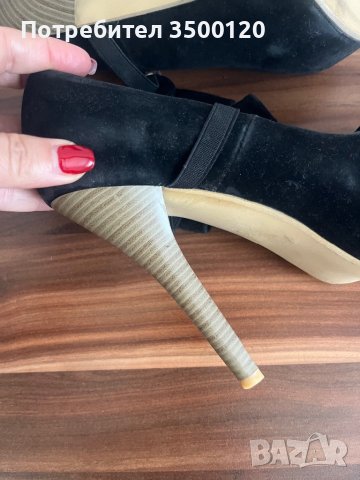 Елегантни дамски обувки с висок ток, снимка 4 - Дамски обувки на ток - 40476601