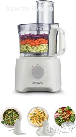 Кухненски робот 3 в 1 рязане месене стръргане Kenwood MultiPro 800 W 2,1 литра купа