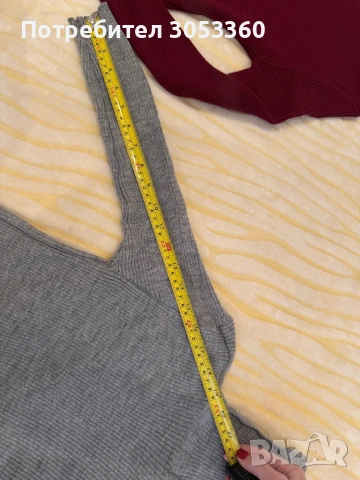 Дамски пуловер с яка, снимка 3 - Блузи с дълъг ръкав и пуловери - 53809061
