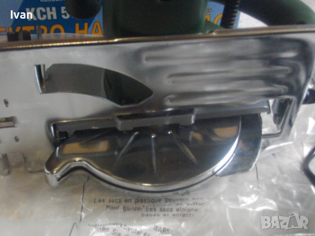 Нов Немски Ръчен Циркуляр Пълен Комплект 1020W-King Craft/Ползван 1200W-HANSEATIC-ф160мм, снимка 10 - Други инструменти - 41363978