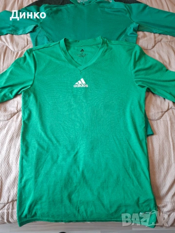 Термо блуза Адидас Compression+ Подарък блуза с къс ръкав Адидас!, снимка 4 - Блузи - 53857633