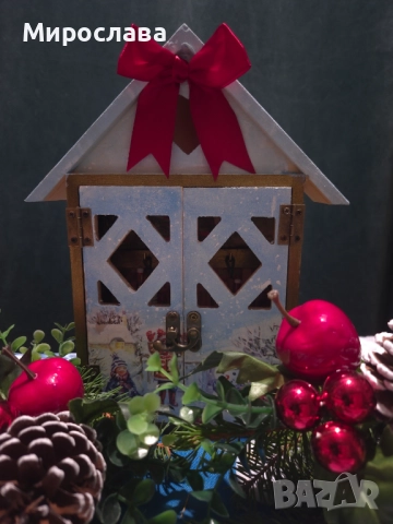 Ръчно изработени коледни къщички с късмети – декорация, която носи вълшебство