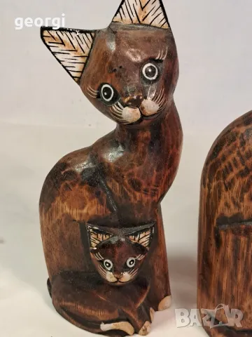 дървени статуетки дърворезба 24/4, снимка 3 - Декорация за дома - 49525180