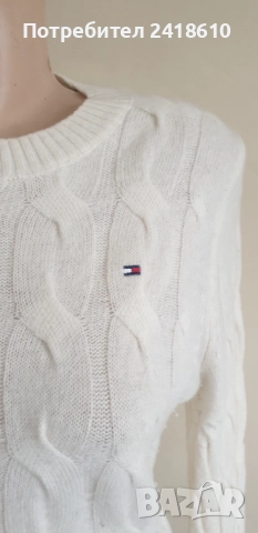 Tommy Hilfiger Cable Wool /  Knit Womens Size M НОВО! ОРИГИНАЛ! Дамски Пуловер, снимка 16 - Блузи с дълъг ръкав и пуловери - 52789562