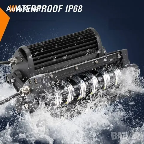 Лед бар 9D с лупи Hi/Lo къси дълги 27см 12-24V/48W/3840LM - HAL213, снимка 5 - Аксесоари и консумативи - 49478599