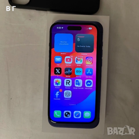 iPhone 15 128GB Черен (Black) - Много запазен айфон 15, iphone 15