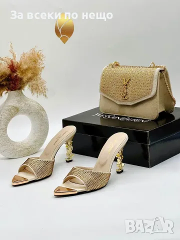 Yves Saint Laurent Дамски Сандали - Различни Цветове Код SEM-303, снимка 8 - Сандали - 55783100