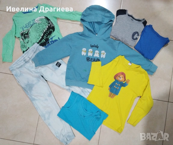 лот детски дрехи момче 110/116, снимка 2 - Детски комплекти - 53344325