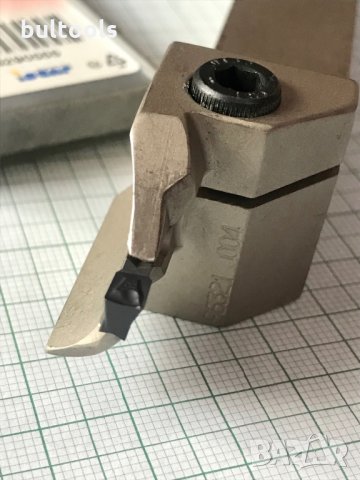 Нож със сменяеми пластини за челни канали HFHR - ISCAR, снимка 7 - Други инструменти - 35671485