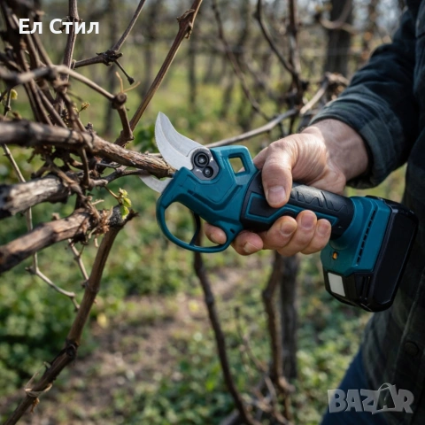 Комплект акумулаторна ножица 3" и резервен нож 36V 8A