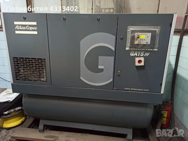 Винтов компресор Atlas Copco, снимка 6 - Хидравлични и пневматични чукове - 49631699