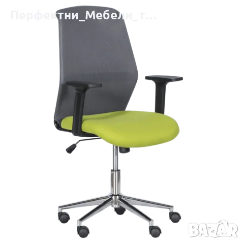 Работен офис стол в розов,зелен,сив цвят -ДО 130КГ.,ГАРНЦИЯ,ПРОМО НАЛИЧЕН, снимка 2 - Столове за офис - 50265221