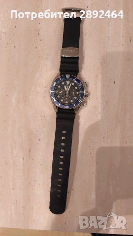 Мъжки часовник Seiko Prospex Solar Chronograph Invicta Stuhrling, снимка 2 - Мъжки - 53226747