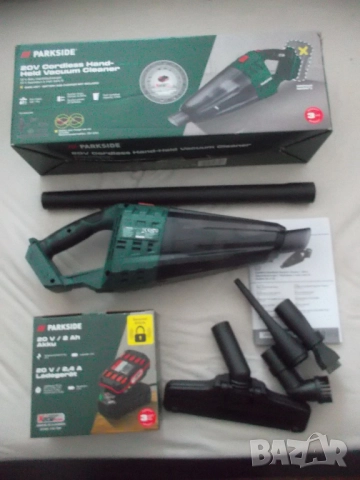 прахосмукачка Parkside 20V PHSSA 20-Li C1 за X20V 