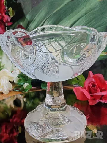  Бонбониера на столче Walterglass , снимка 4 - Чинии - 48827398