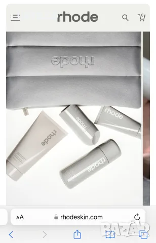 Rhode Gray Makeup Bag Оригинален
козметичен несесер чанта за гримове, снимка 9 - Други - 56140062
