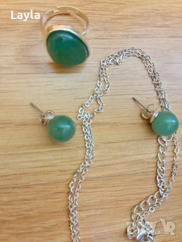 Комплект бижута, снимка 3 - Бижутерийни комплекти - 52973767