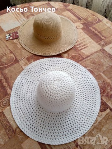 Два броя летни шапки., снимка 2 - Други - 41226085