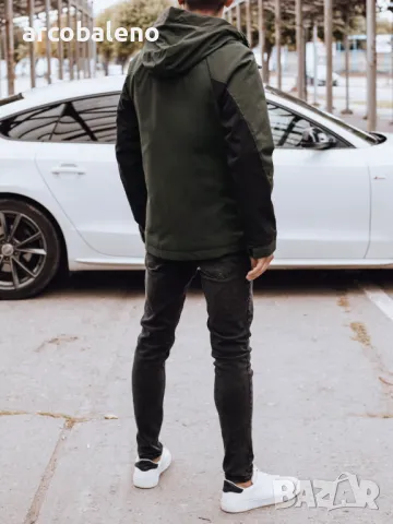 Мъжко преходно яке за дъжд, 4цвята , снимка 5 - Якета - 47359739