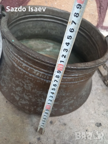 медни котли и тава , снимка 9 - Антикварни и старинни предмети - 52865698