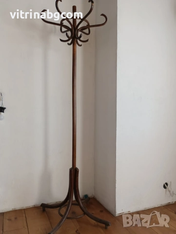 Автентична виенска закачалка (тип Thonet), снимка 2 - Закачалки - 53854060