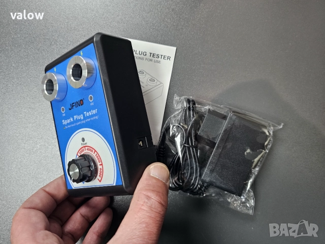 Тестер на запалителни свещи за бензинови двигатели, снимка 3 - Друга електроника - 52136612