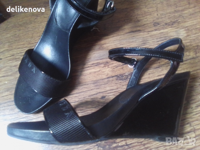 PRADA. Original. Size 39 Кожени сандали, снимка 2 - Сандали - 36259678