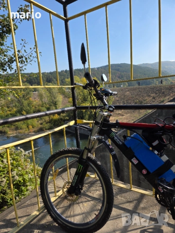 Продавам електрически алуминиев велосипед 500 вата кит 30 ah батерия, снимка 4 - Велосипеди - 51750382