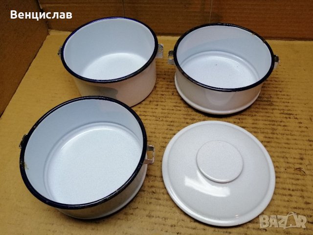 Соц Емайлирана Садинка. , снимка 5 - Антикварни и старинни предмети - 39354699