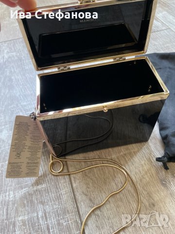 Черно оригинално лимитирана серия куфарче чанта Манго-Mango , снимка 16 - Чанти - 28334124