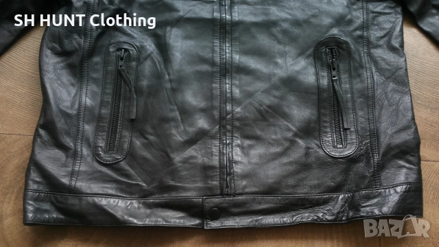 SELECTED Leather Jacket Размер L / XL яке естествена кожа 43-66, снимка 5 - Якета - 52199638