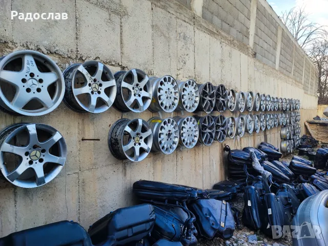 Джанти алуминиеви от Мерцедес цолове 15 16 17 18 19 и 20, снимка 13 - Гуми и джанти - 44239260