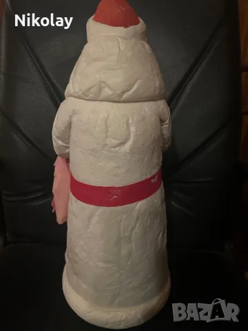 Колекционерски голям Дядо Коледа класика vintage СССР 70-те, снимка 4 - Антикварни и старинни предмети - 48475446