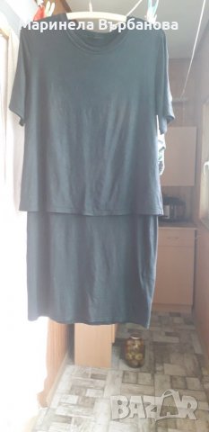 Черна рокля, снимка 2 - Рокли - 33956138