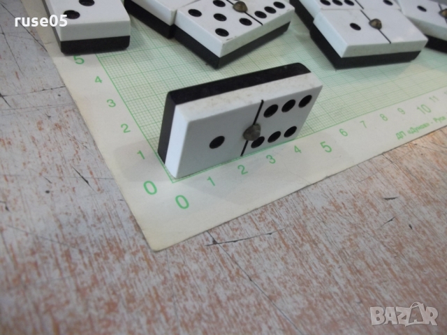 Домино "Domino Chamelo naipes Fournier" в дървена кутия, снимка 8 - Домино - 36038779