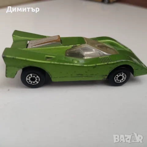 Редка Matchbox Flamin Manta No. IX - Made in Bulgaria (Зелен металик), снимка 2 - Колекции - 55784915