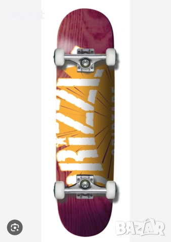 Скейтборд машинки/колесари Grizzly с колела,лагери и болтове., снимка 13 - Скейтборд, ховърборд, уейвборд - 53272374