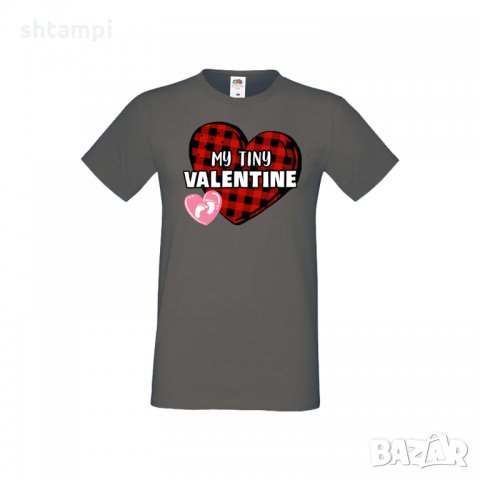 Мъжка тениска Свети Валентин My Tiny Valentine , снимка 4 - Тениски - 35712307