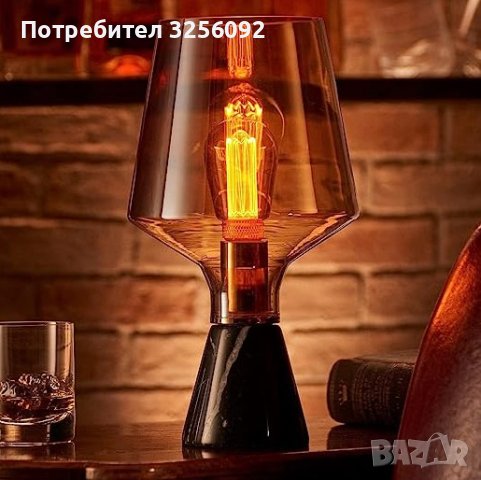 Винтидж LED лампа ESIP, филаментна крушка Edison, стил ретро, E27, 4 W, 1800 K., снимка 7 - Крушки - 41591093