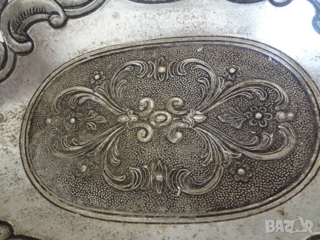 Орнаментална сребриста купа от Виена, снимка 9 - Антикварни и старинни предмети - 53528299