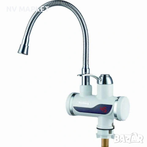 Водонагривател Rosberg, за стена,за плот с гъвкав чучур, 3000W,24м гаранция