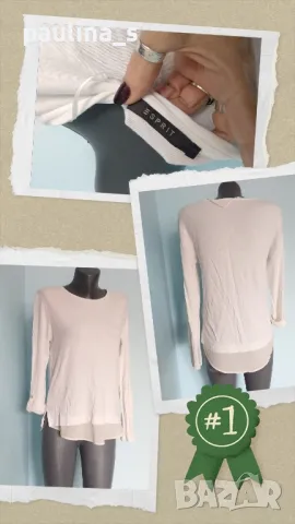 Четири броя / Маркова блуза с дълъг ръкав тип туника "Jackpot", "Esprit", "behype "/ голям размер , снимка 10 - Блузи с дълъг ръкав и пуловери - 39725971