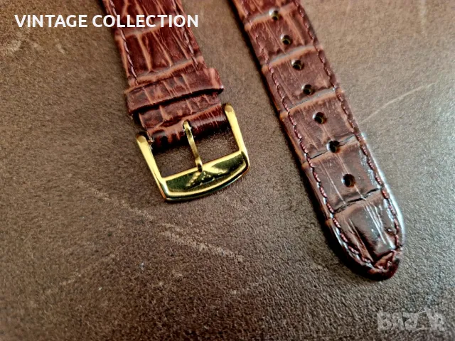 LONGINES Катарама Закопчалка с Кожена Каишка 20мм, снимка 6 - Каишки за часовници - 50421851