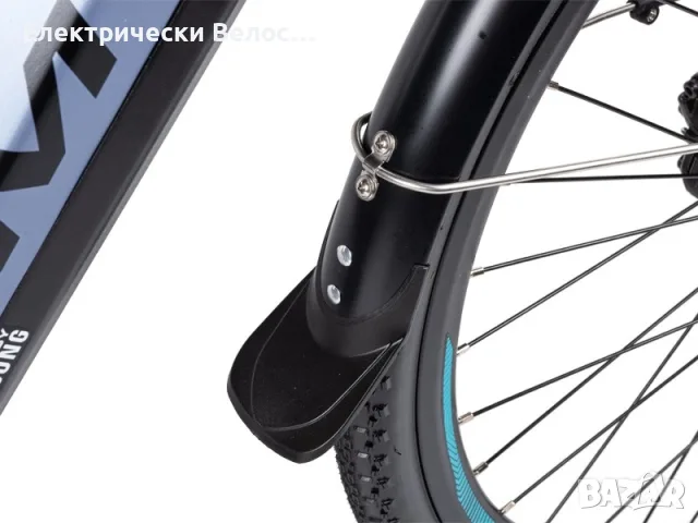 Електрически трекинг велосипед MTF Road 6.5 - Bafang 80 Nm, до 200 км пробег 2 години гаранция, снимка 9 - Велосипеди - 56084609